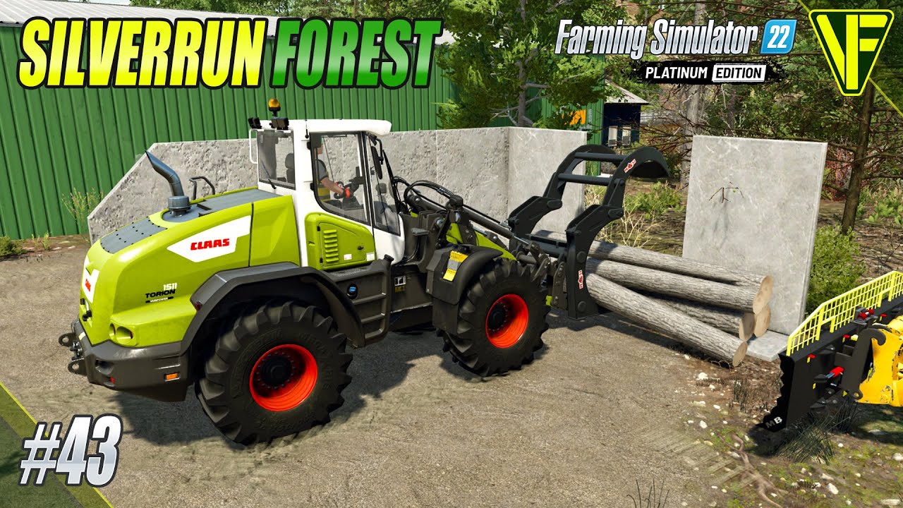 This Made Loading Logs SO EASY! | Silverrun Forest | Farming Simulator 22