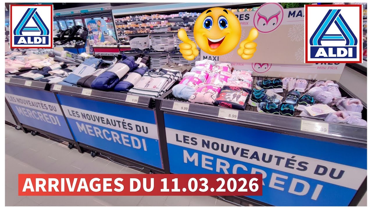 Aldi Arrivage de la Semaine 11 MARS 2026 ✨ Jardinage 📍Textile ✨ CUISINE ✨ DÉCORATION ✨ #aldi