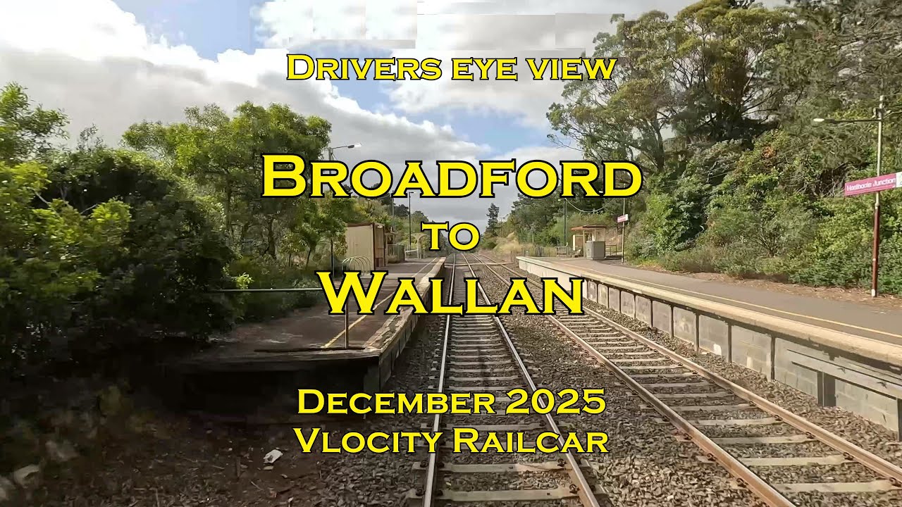 Drivers eye view, Broadford to Wallan, Dec 2025
