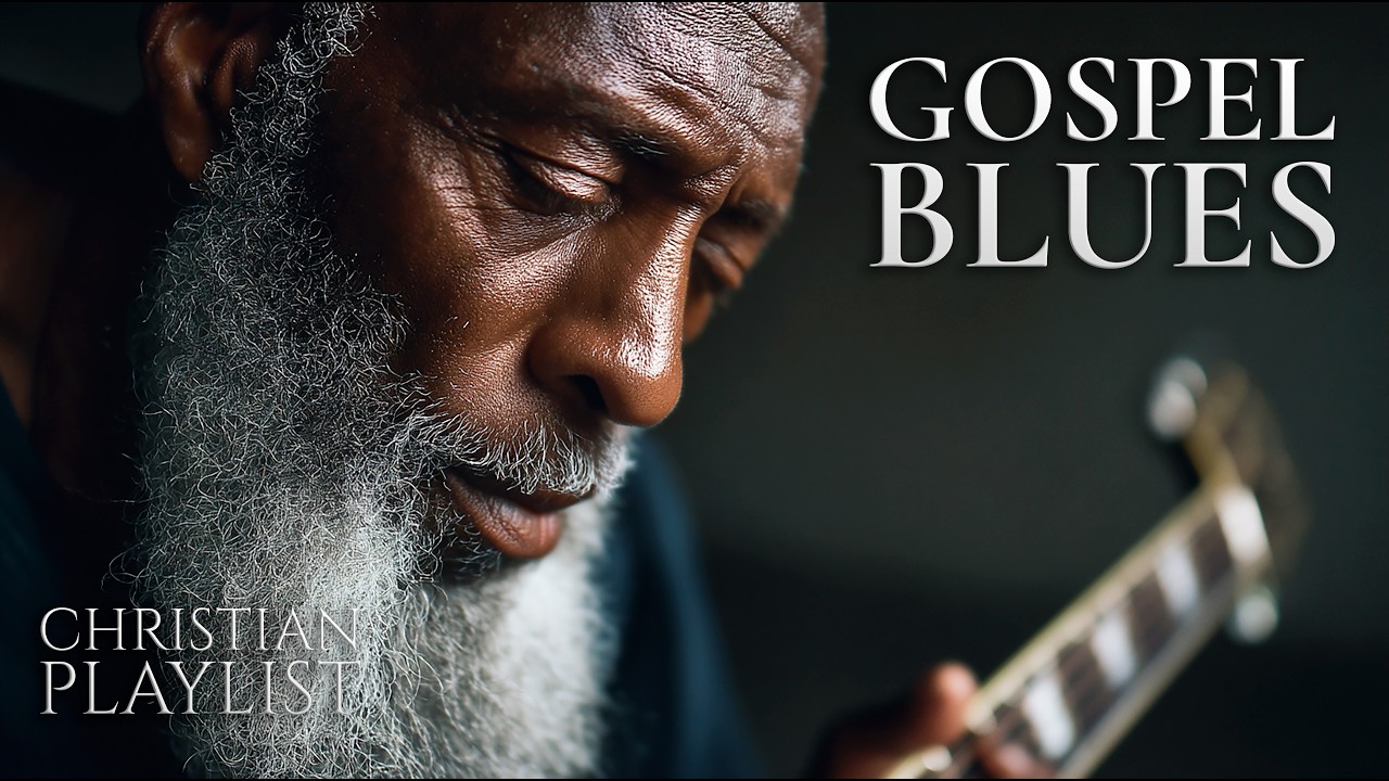 🎸 Gospel Blues Instrumental | Христианское размышление и спокойное поклонение (3 часа, 4K)