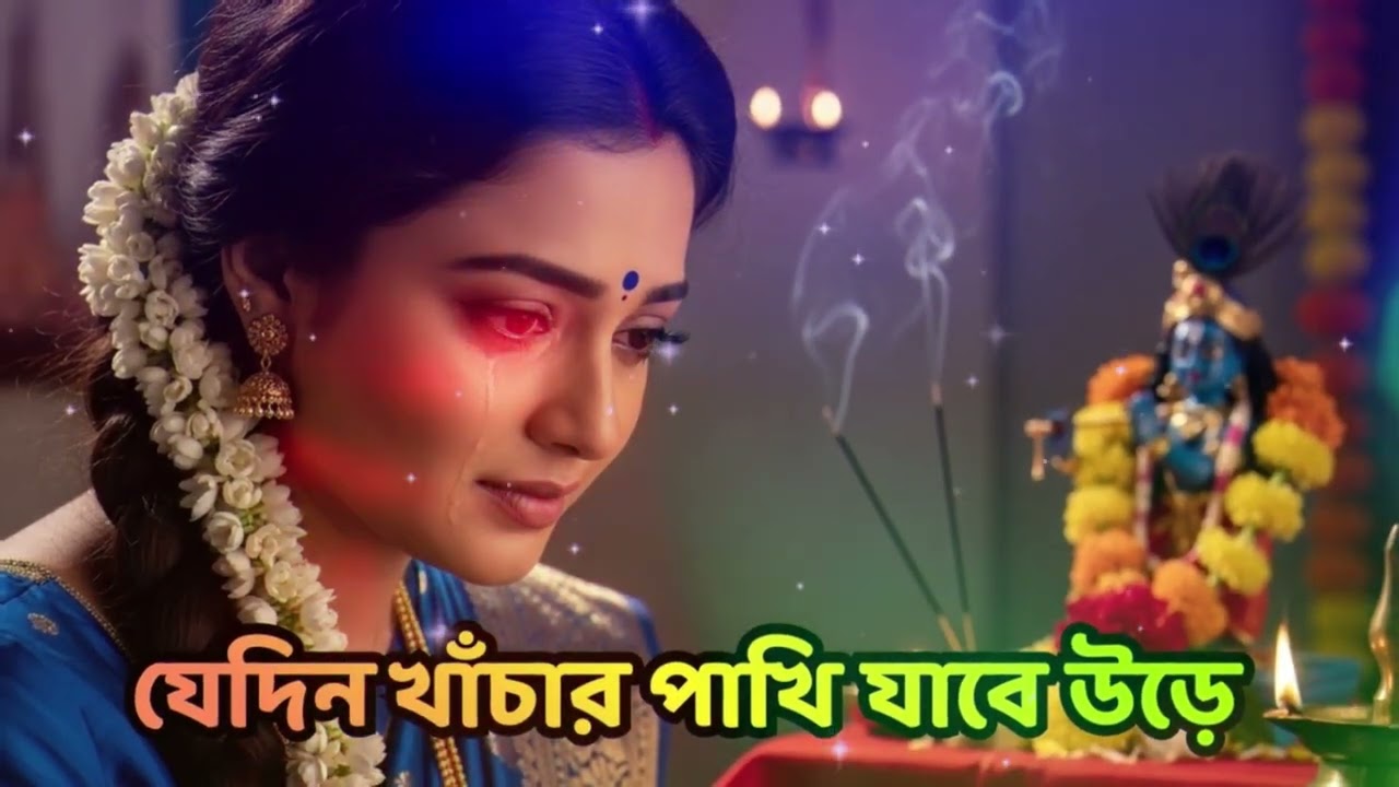 যেদিন খাঁচার পাখি যাবে উড়ে | Jedin Khachar Pakhi Jabe Ure | Bangla Sad Song | Emotional Bhajan