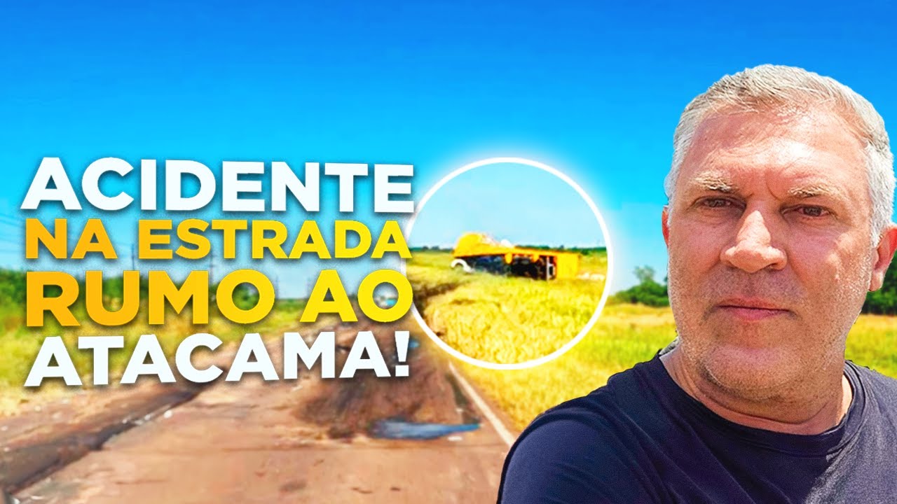 Rumo ao Deserto do Atacama de Moto 🏍️ | A Aventura Mais Extrema da Minha Vida!