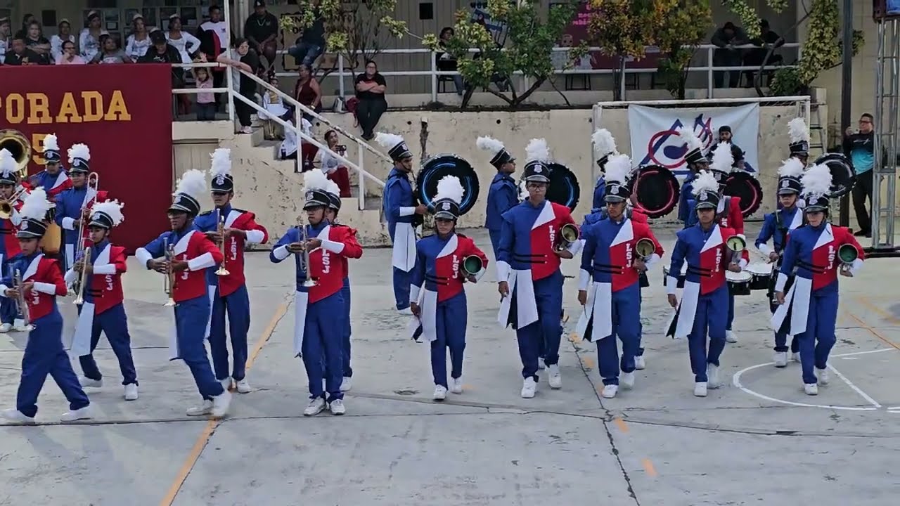 Banda Marcial Liceo San Juan - Final de Temporada OBH - AGZ 2025