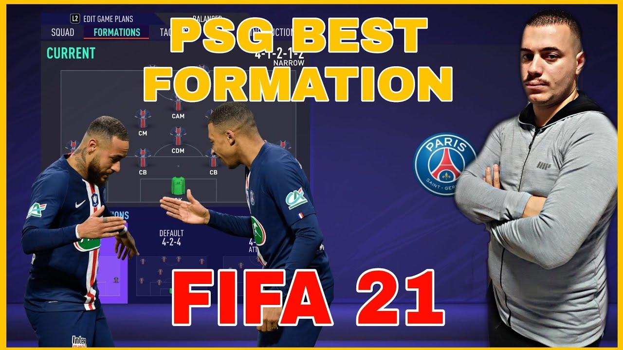 PSG - BEST FORMATION, CUSTOM TACTICS & PLAYER INSTRUCTIONS! FIFA 21