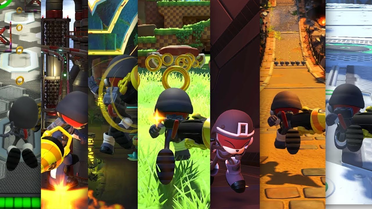 SONIC FORCES - Custom Avatar in Modern Stages