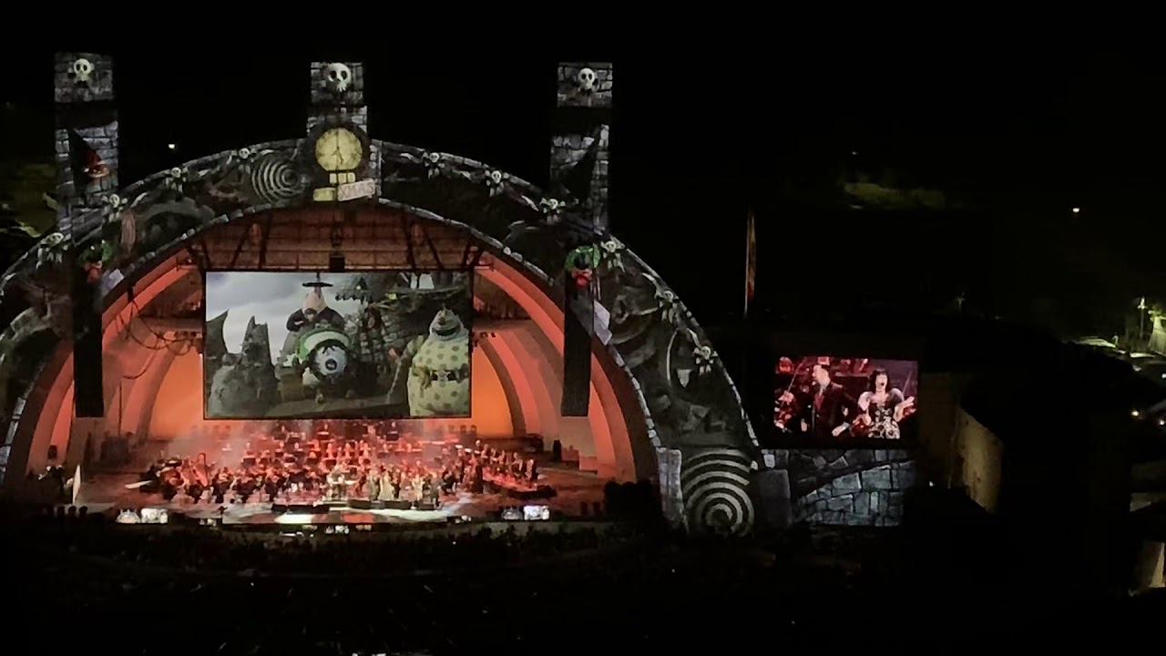 Making Christmas-Nightmare Before Christmas at the Hollywood Bowl