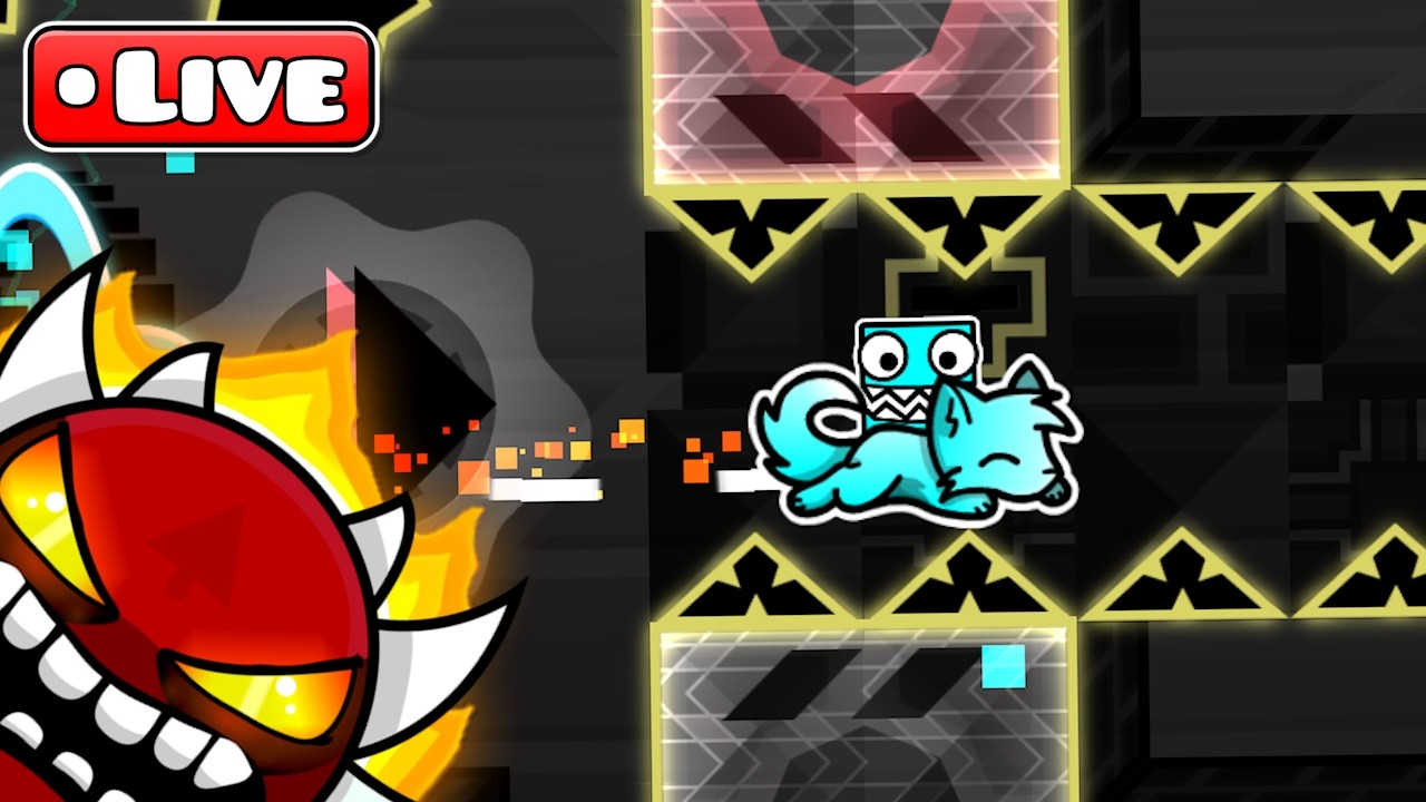 🔴 (NEW HARDEST) RETURNING TO NABIL LET GO! 36-100 [STREAM 1] // !playing !video