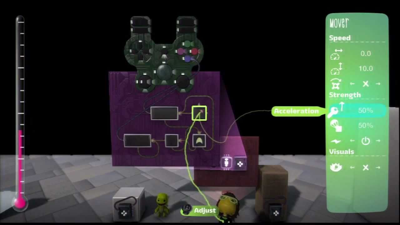 LBP2torials - 4 - Controlinator (Double jump and Basic run through)