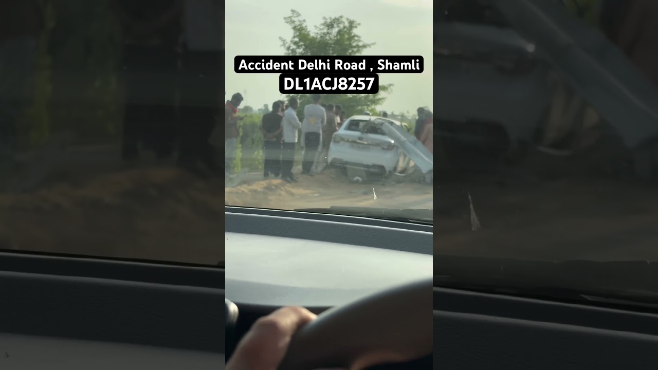 Accident Shamli Uttar Pradesh | Delhi Road Shamli #viral #aajtaknews #accident #tata