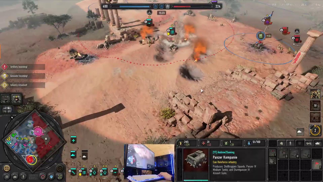 CoH3 - 4 vs 4 - Playing With Randoms! Company of Heroes 3