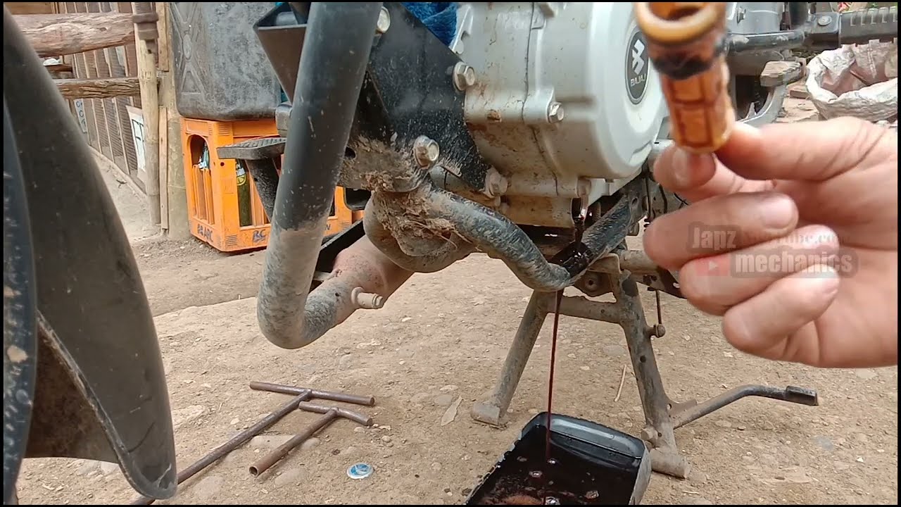 #Bajaj Ct100 | Change Oil & Filter | #Japzmechanics