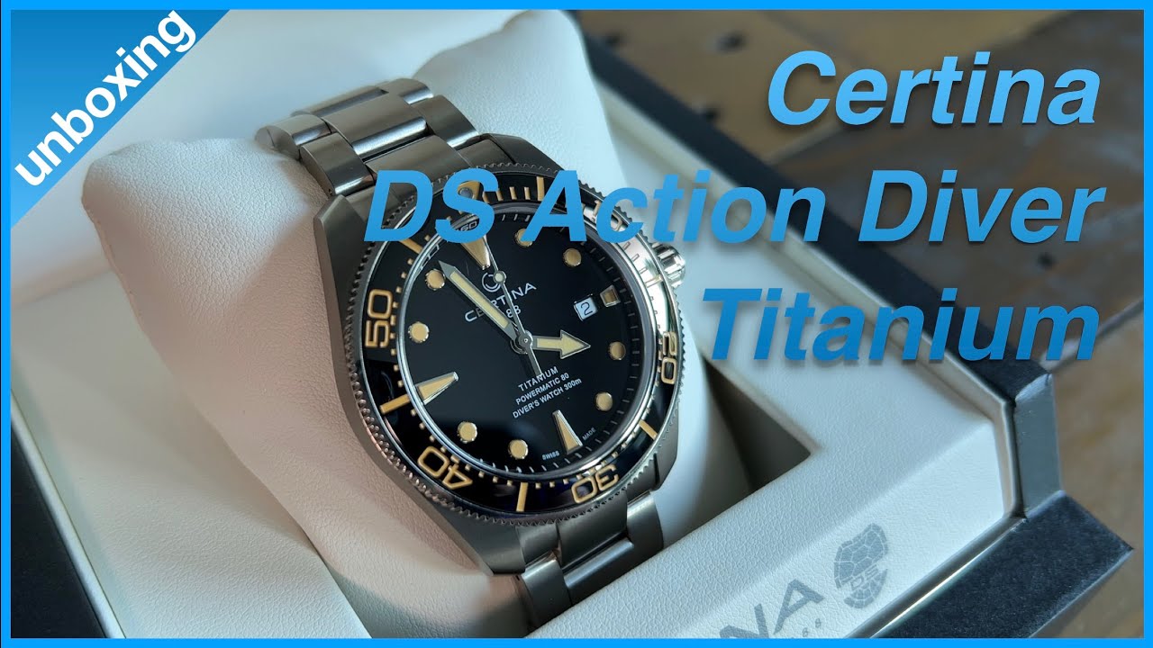 Certina DS Action Diver 43mm Titanium
