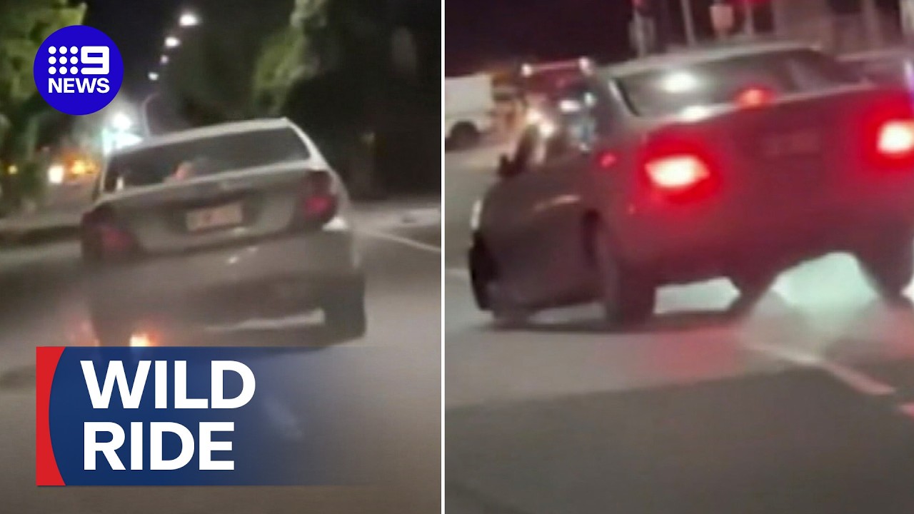 Shocking pursuit across Adelaide's suburbs | 9 News Australia