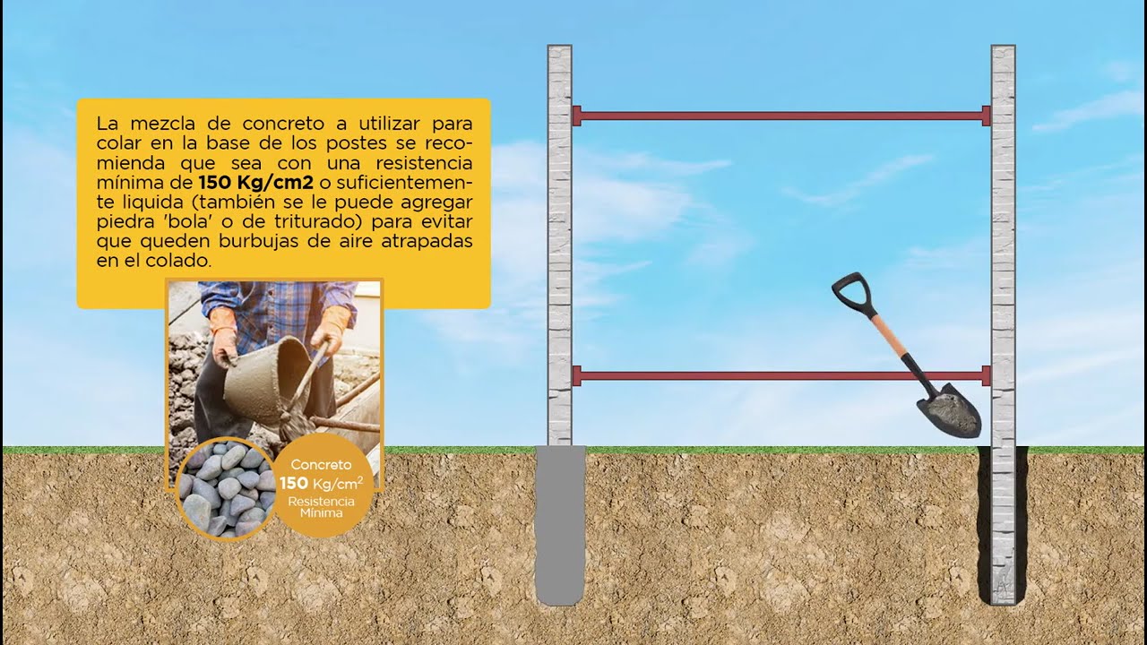 Instalacion Barda Rajuela | Barda Prefabricada DISSA