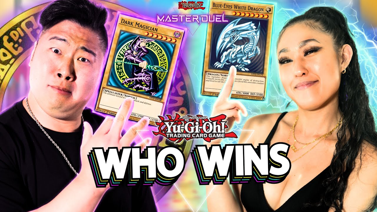 The BEST ANIME MASTER DUEL DECKS! (Dark Magician vs Blue-Eyes)...by A.I.