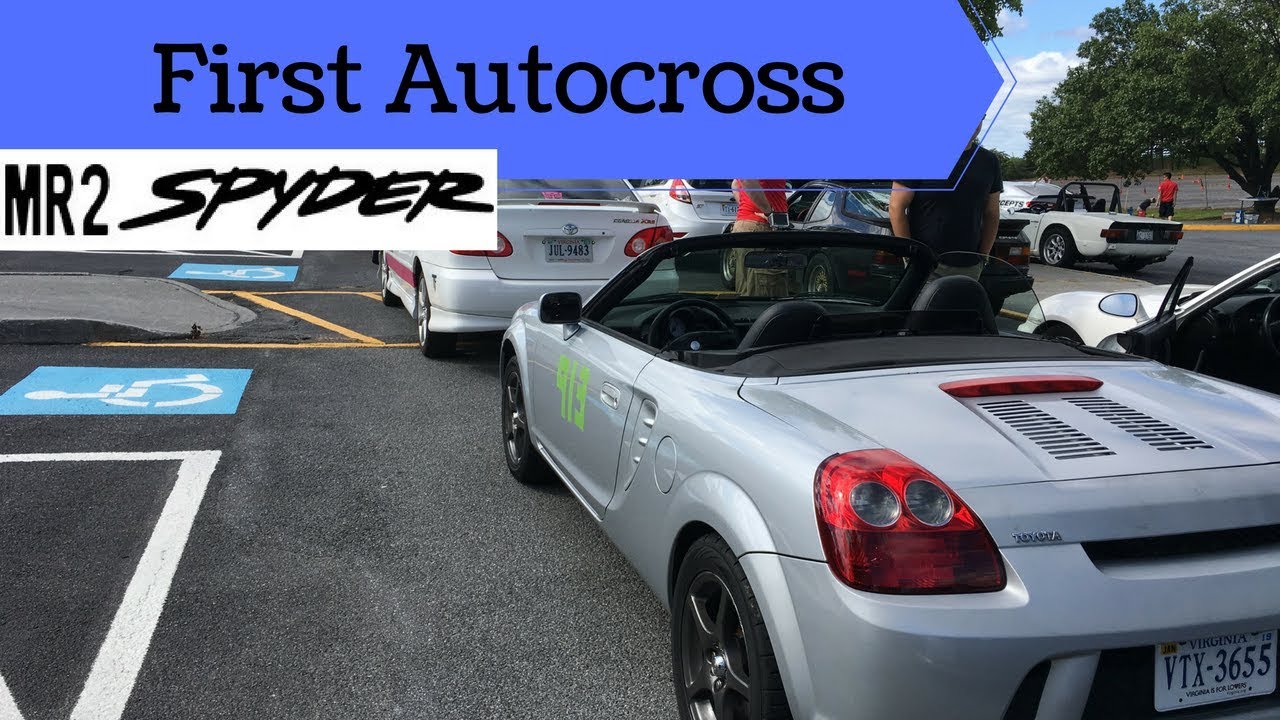 MR2 Spyder First Autocross