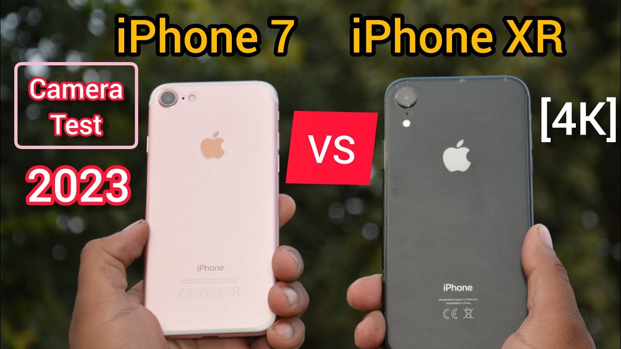 iPhone XR VS iPhone 7 Camera Comparison in 2023🔥 Detailed Camera Test in Hindi⚡
