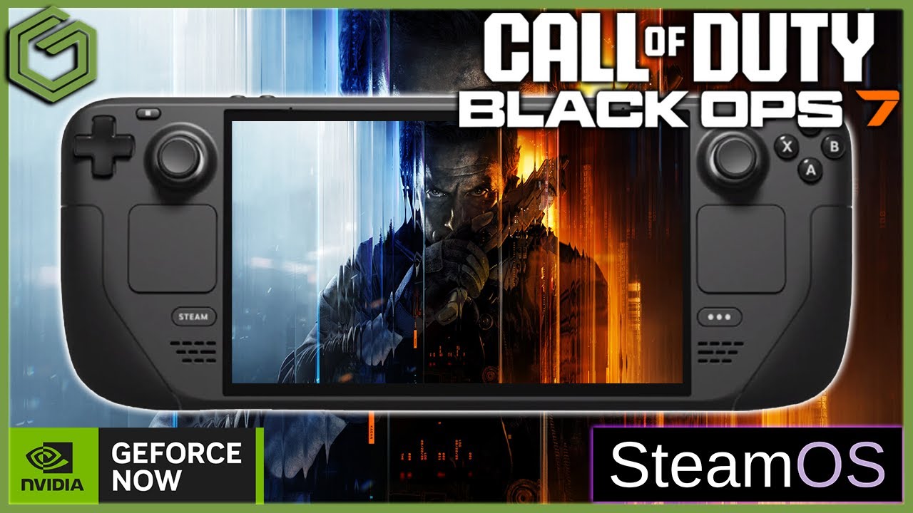 Steam Deck | Call of Duty: Black Ops 7 | Игровой процесс GeForce NOW RTX 4080