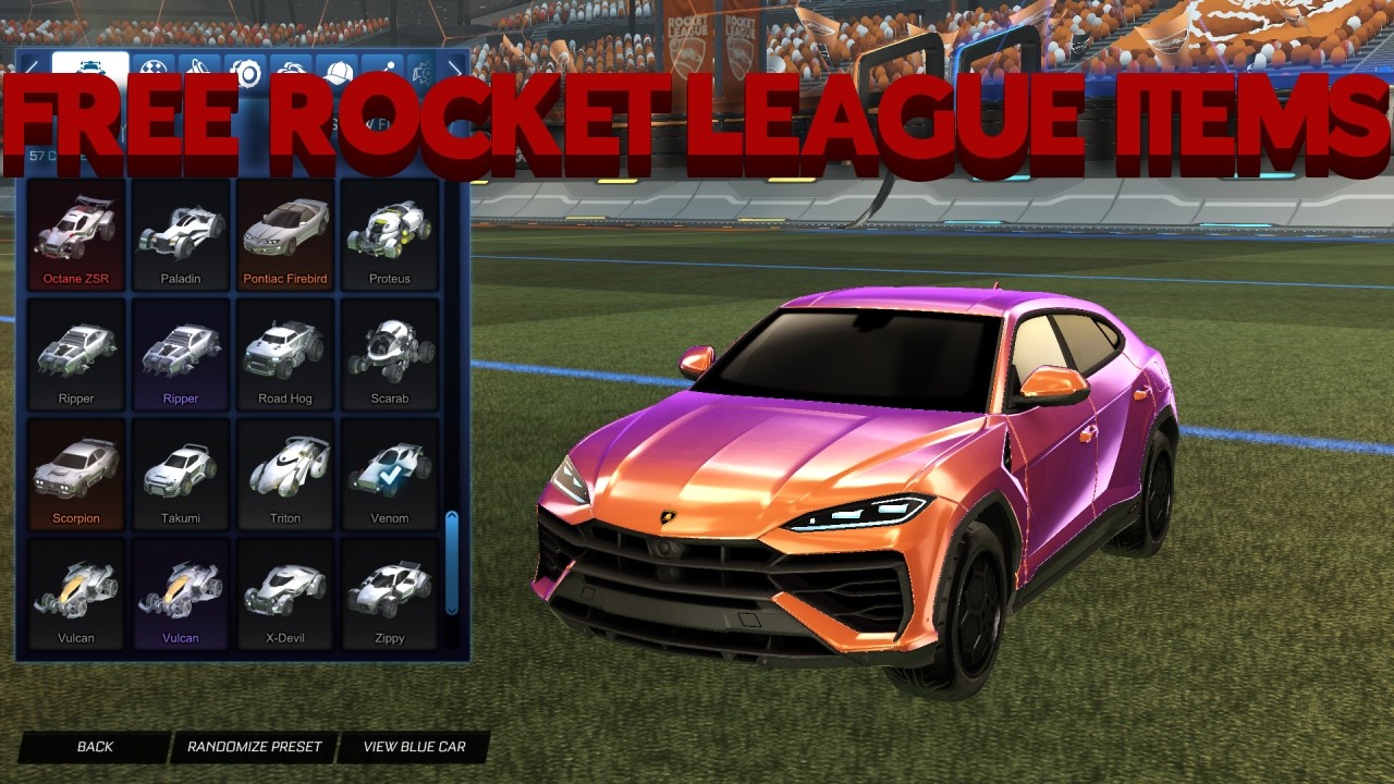 Free Rocket League Items...