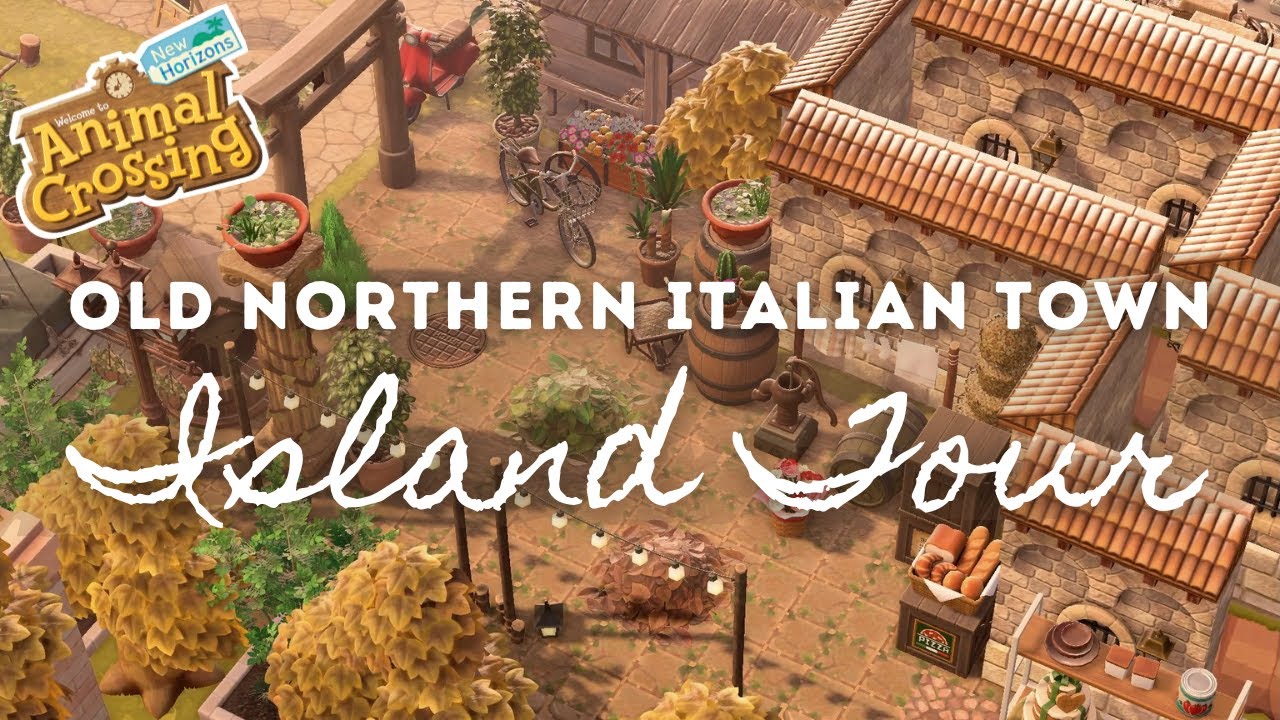 ТУР ПО СТАРЫМ СЕВЕРНЫМ ИТАЛЬЯНСКИМ ОСТРОВАМ | Animal Crossing New Horizons