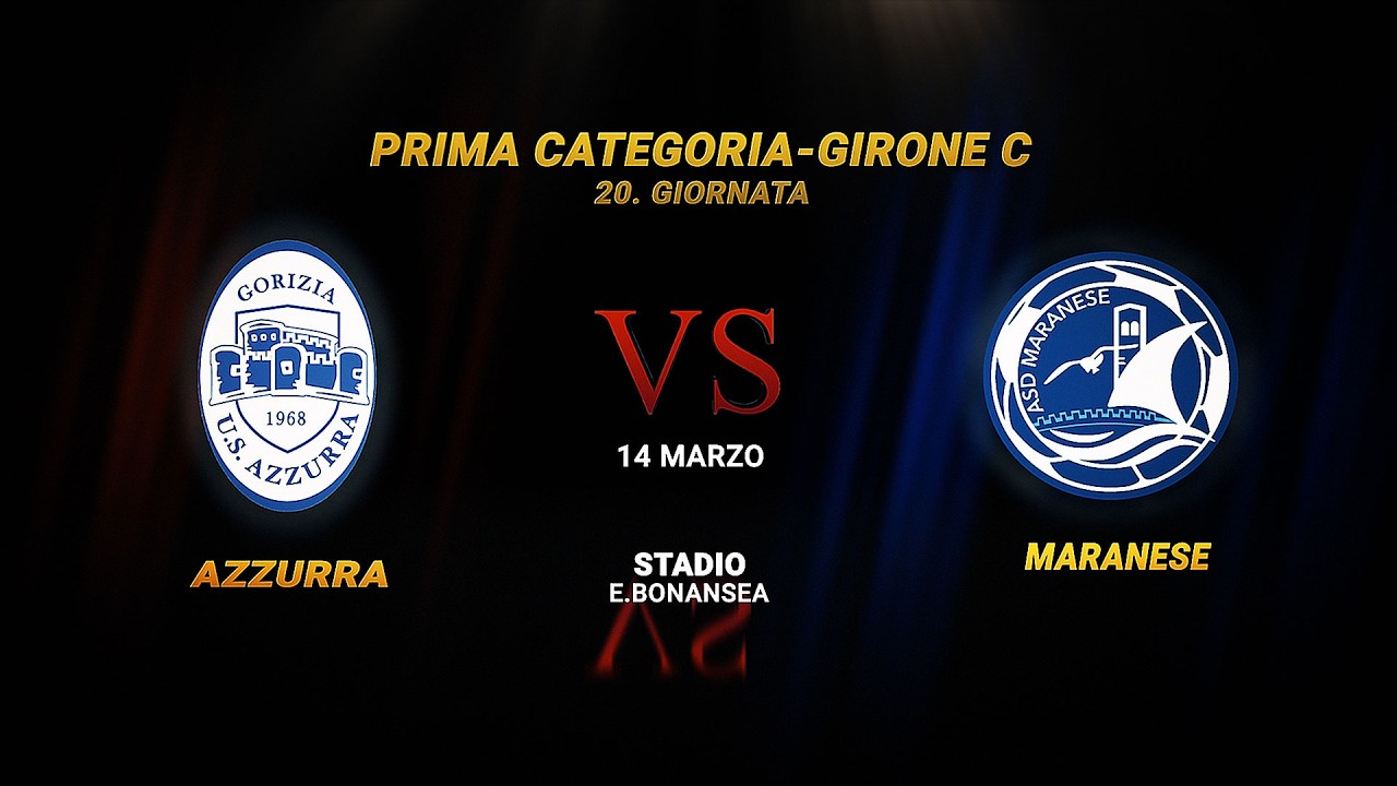 1.CATEGORIA-20.giornata  AZZURRA-MARANESE 1:2