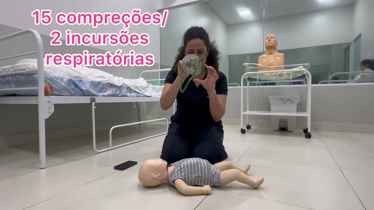 RCP crian&ccedil;a : massagem cardiaca 