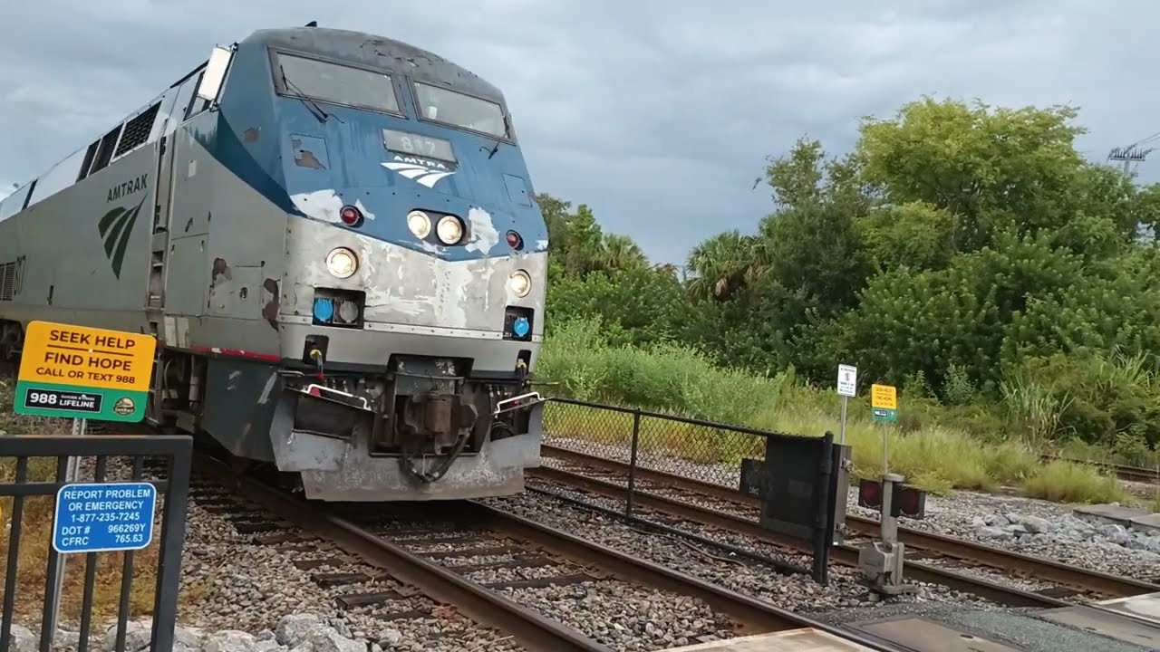 Amtrak auto train departing Sanford!
