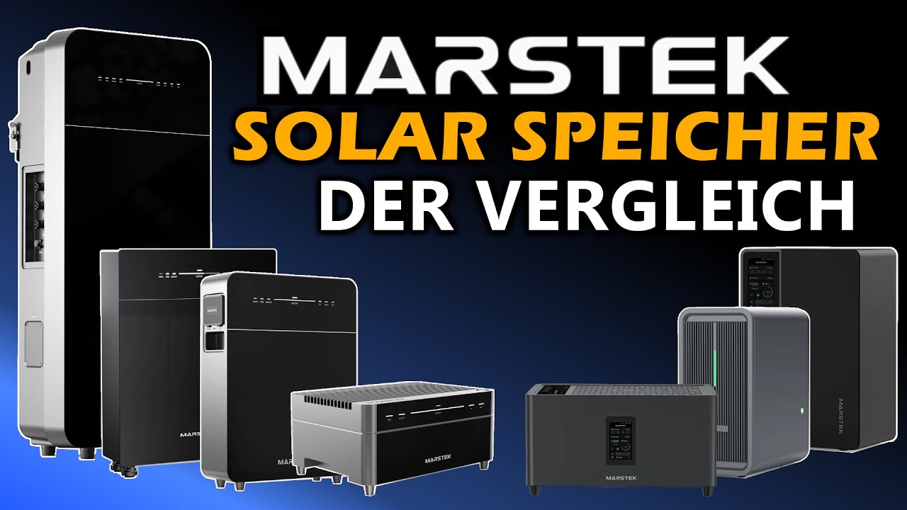 🔋 Günstige SOLAR - SPEICHER 2025 | Marstek Saturn, Jupiter & Venus im Vergleich