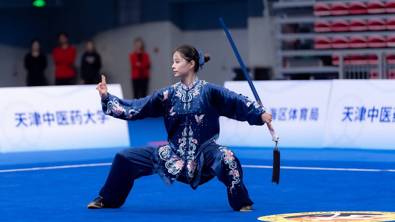 2024冠军赛 女子太极剑  第14名 广东 赵司雯 9.336分 2024年全国武术套路冠军赛 女子太极剑 Taijijian