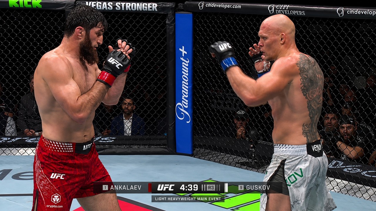 Magomed Ankalaev vs Bogdan Guskov FULL FIGHT HIGHLIGHTS | UFC Abu Dhabi
