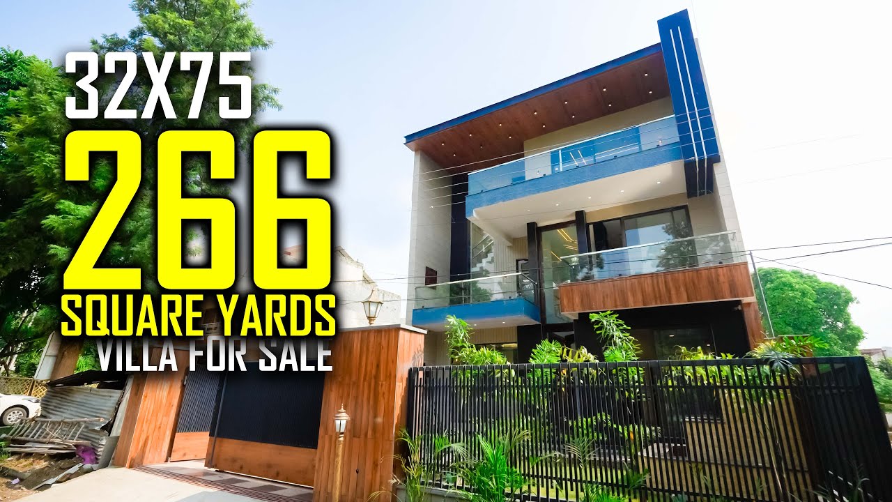 🏡 266 Gaj Spacious 5BHK Villa for Sale in Sunny Enclave, Mohali | Ready to Move