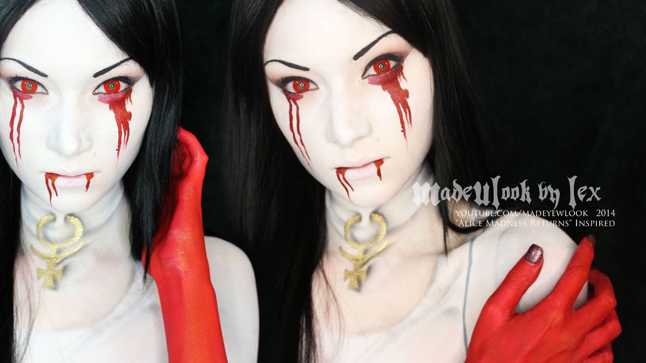 Alice Madness Returns: Hysteria Makeup Tutorial
