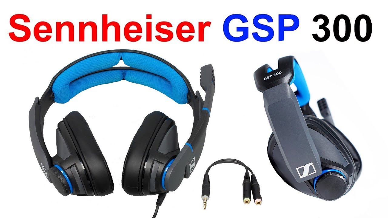 Sennheiser GSP 300 ГЕЙМЕРСКИЕ НАУШНИКИ / РАСПАКОВКА И ОБЗОР