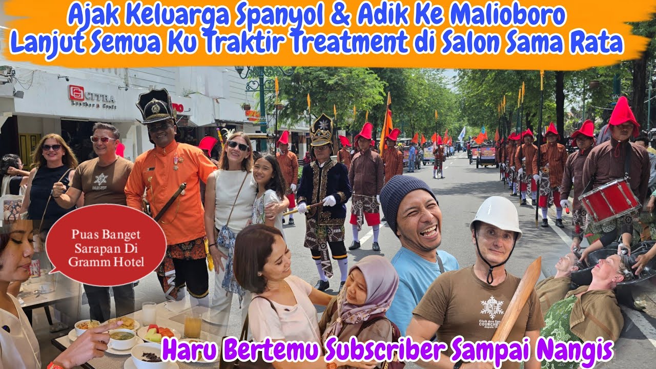 Ajak Kakak Ipar, Dan Adik Keliling Malioboro