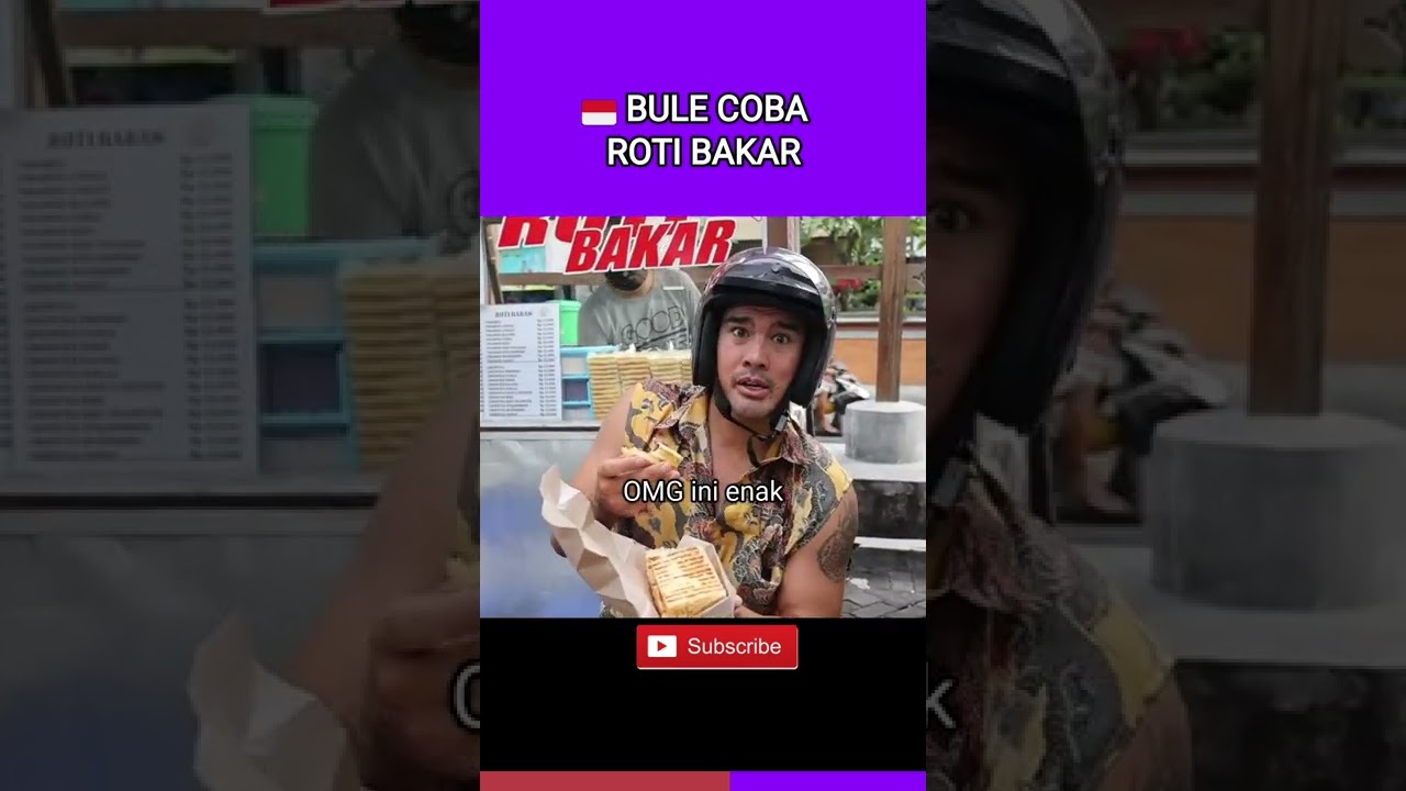 🇮🇩 Bule Coba Roti Bakar 