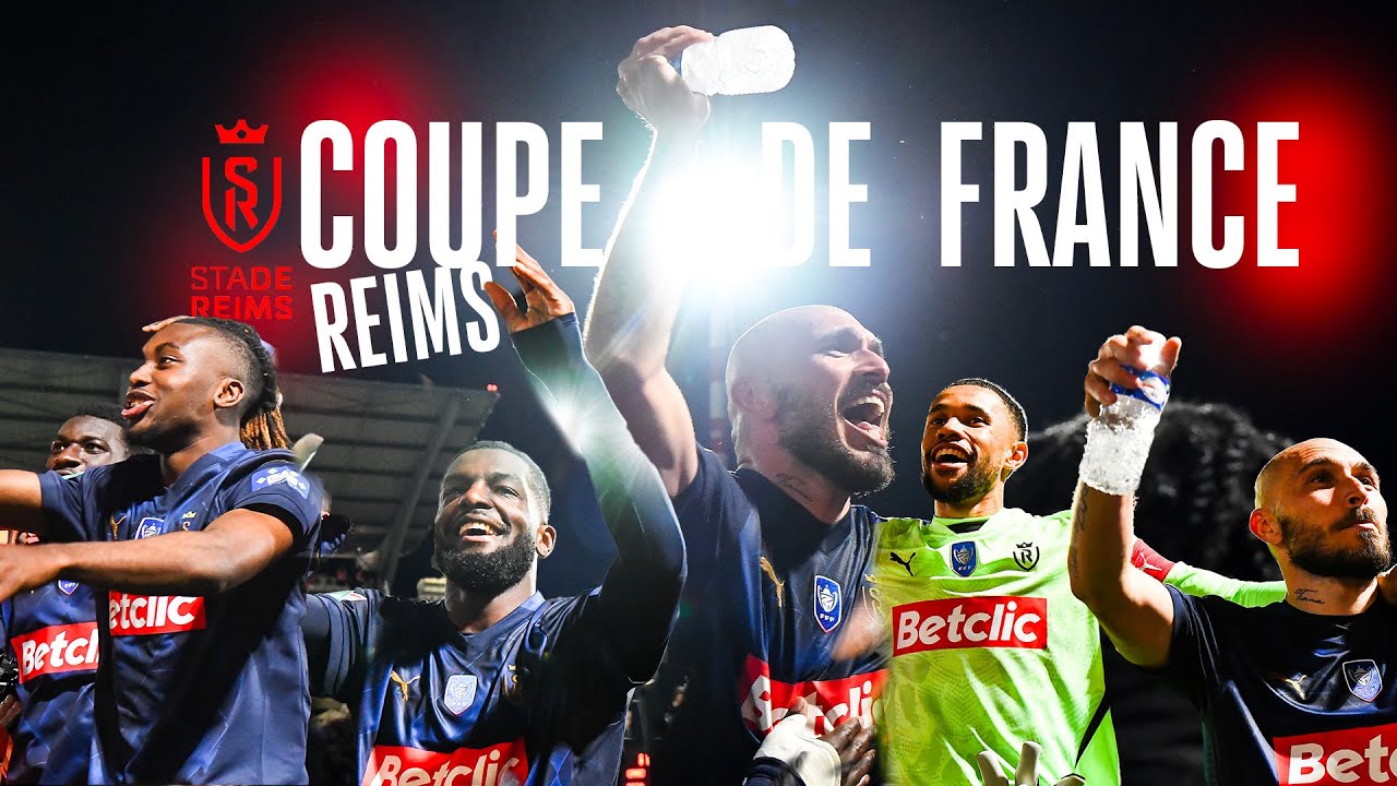 Le parcours du STADE de REIMS en Coupe de France