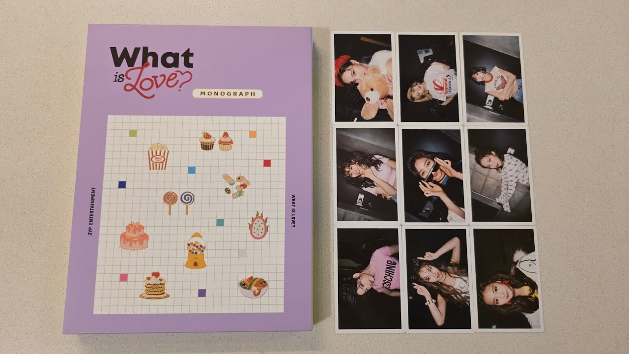 트와이스 (TWICE) What Is Love? Monograph Unboxing