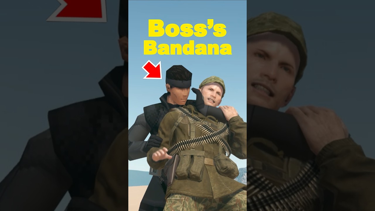 В дизайне Солида Снейка есть скрытый секрет в Metal Gear Solid V: Phantom Pain
