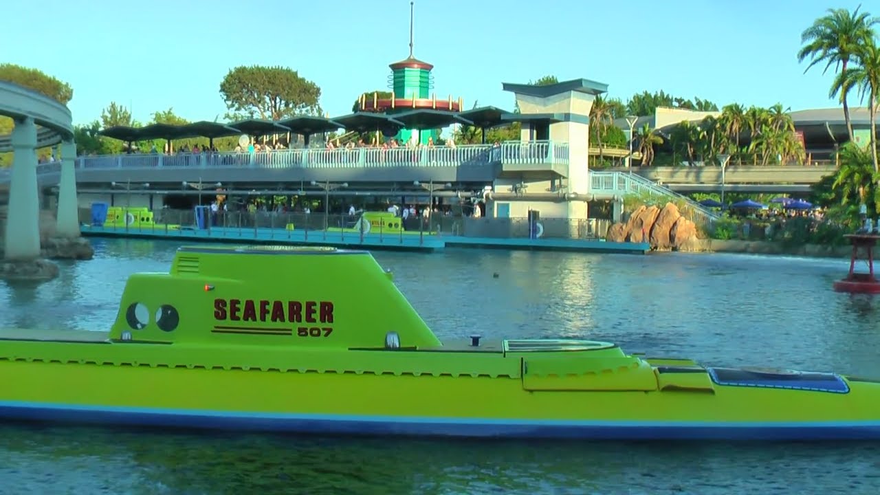 Come see The Submarines In The Finding Nemo Submarine Voyage Lagoon