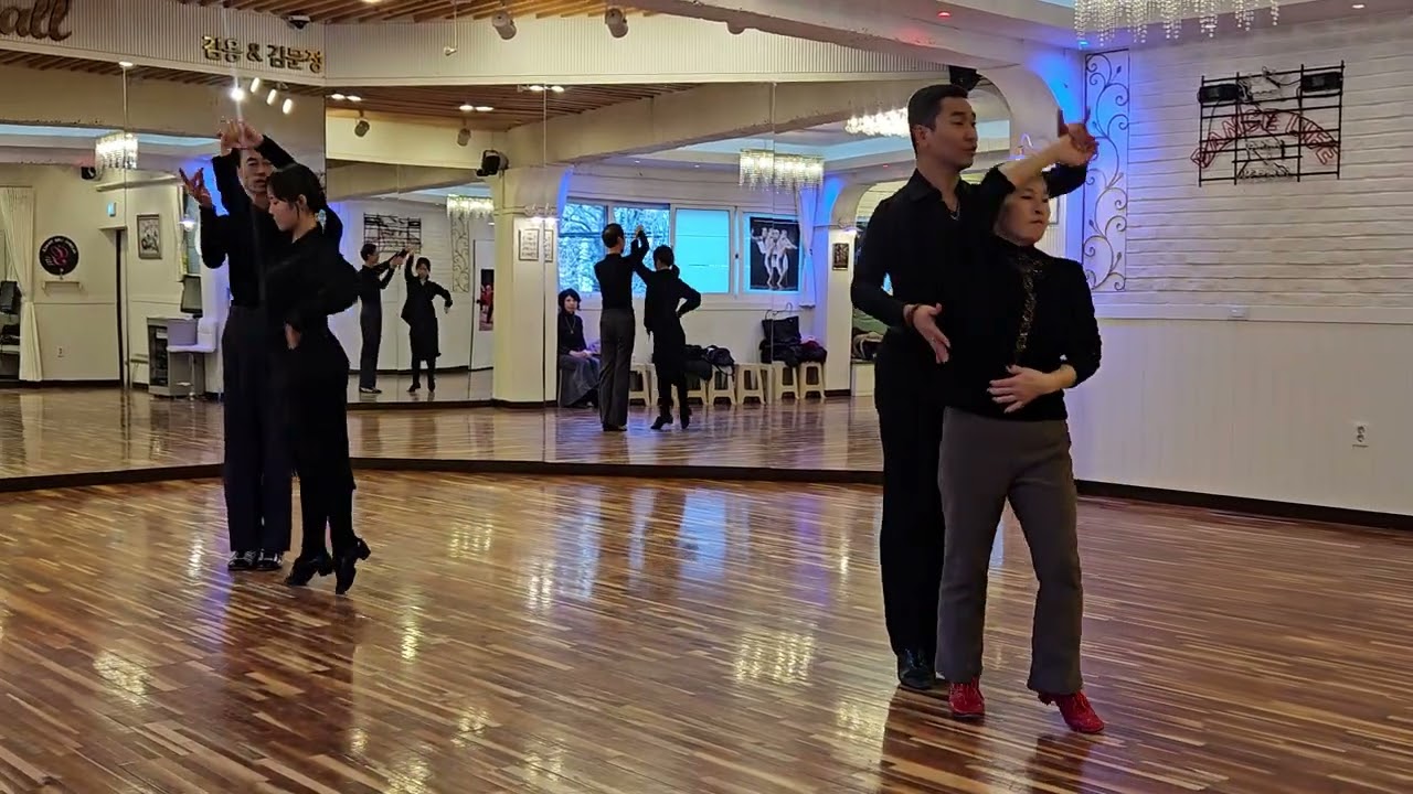 인천댄스라이프 부부커플 개인수업중입니다~