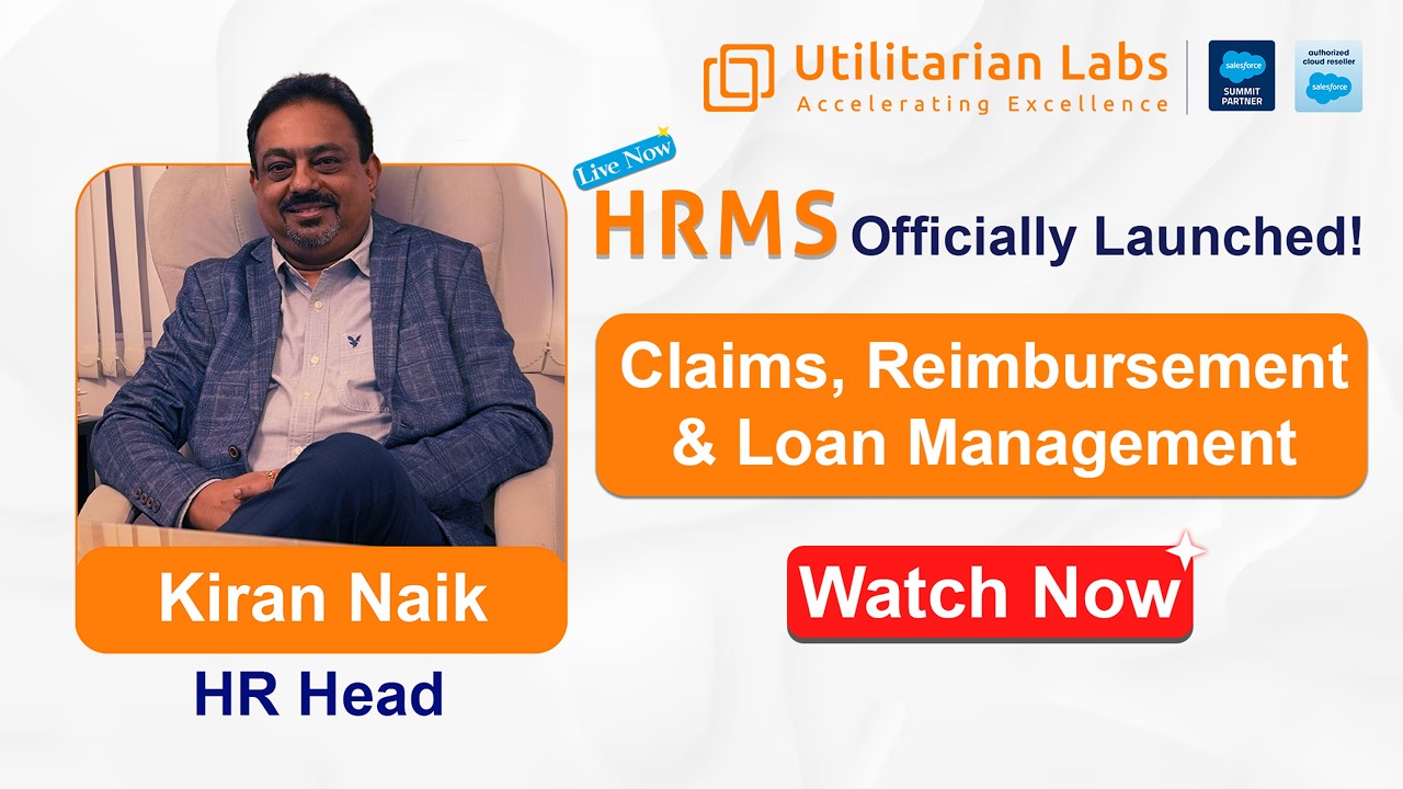 Claims, Reimbursement & Loan Management Module Demo | HRMS | Salesforce | Utilitarian Labs