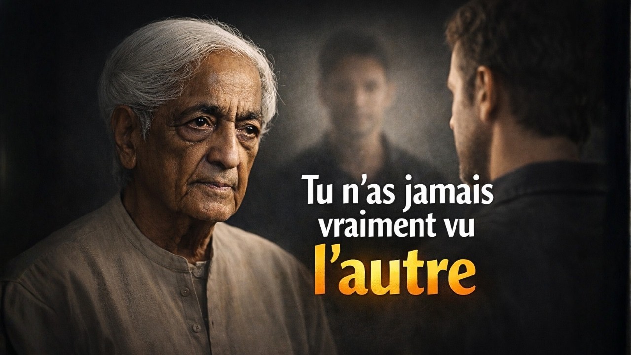 Pourquoi tu aimes certains et rejettes d'autres — la vraie réponse de Krishnamurti