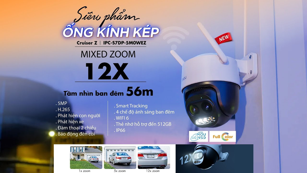 [IMOU KBT] Demo Camera Imou Cruizer Z IPC-S7DP-5M0WEZ