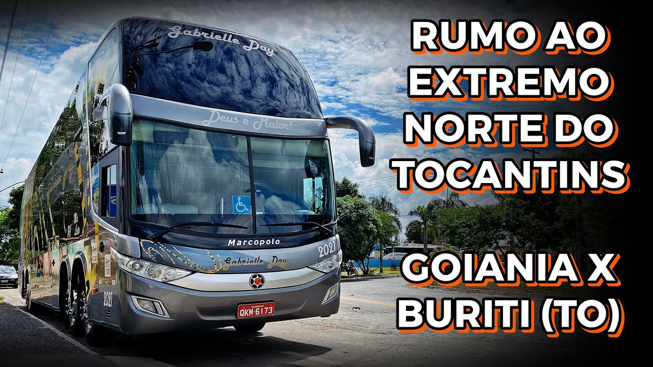 Rumo ao Extremo NORTE do Tocantins! De Goiânia a Buriti com a Gabrielle DAY