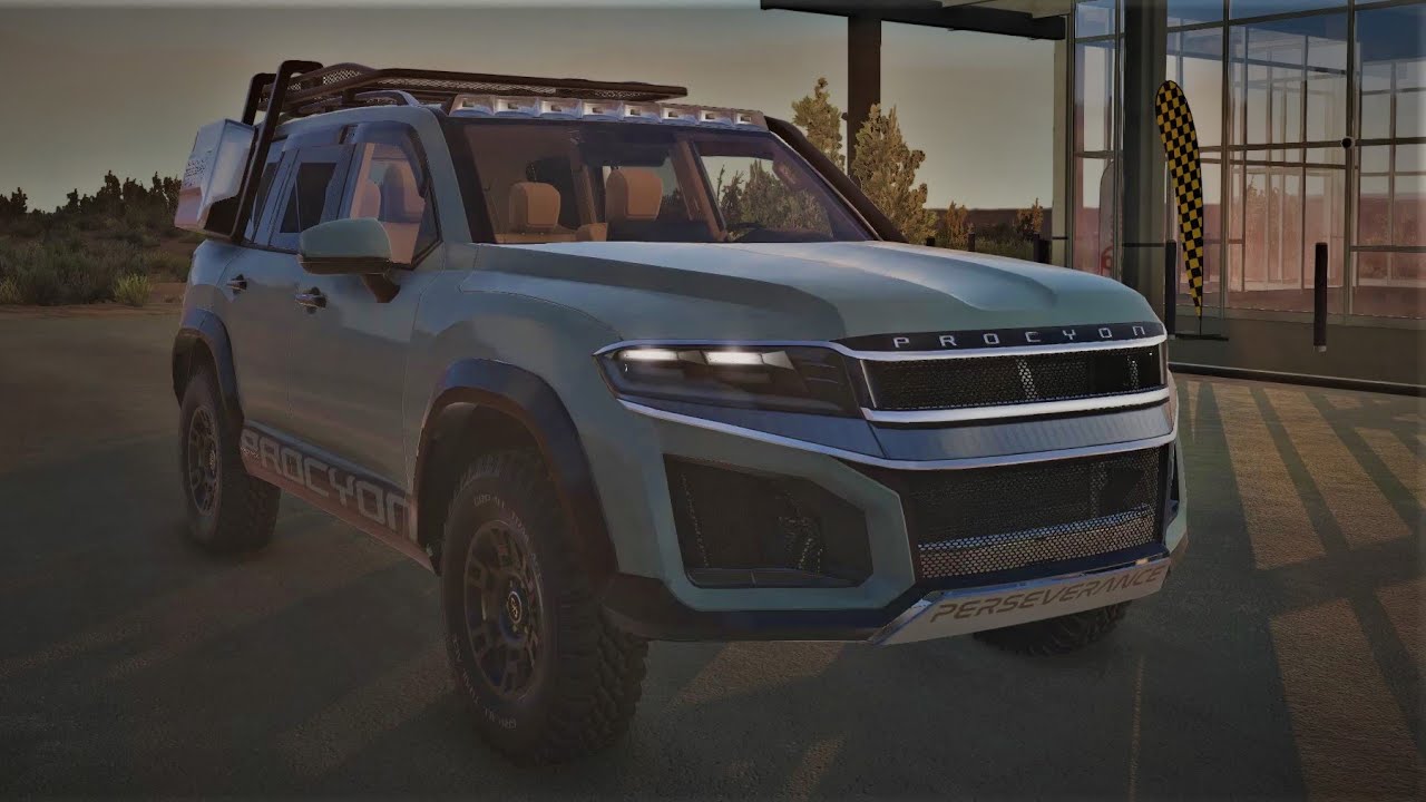 BeamNG.drive (Mod) Freeroam: Utah, USA - 2023 Procyon Centauri X520T Perseverance Package