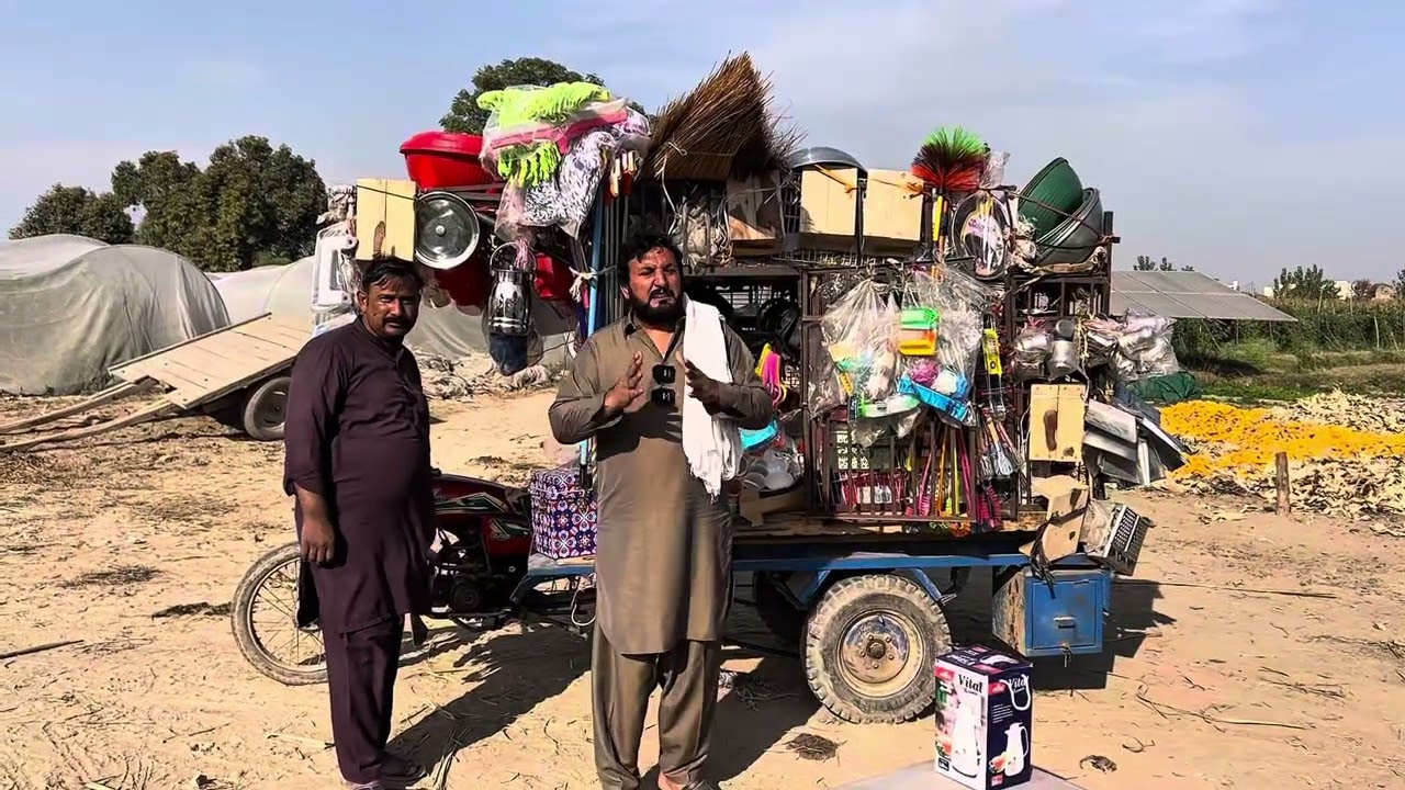 Trali ty kohlu laya ty rozgar chlaya | 3 Tyres wala shopping mall | Anjum Saroya 