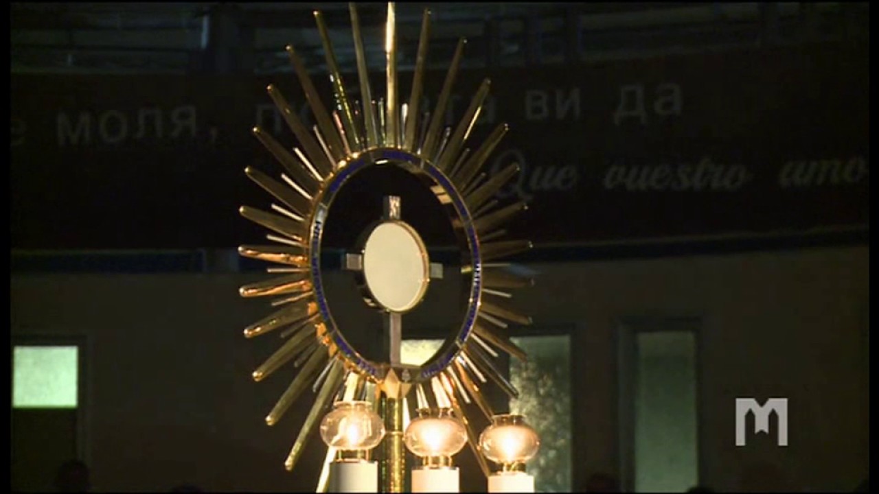 Eucharistische Anbetung - Jugendfestival 2017 in Medjugorje