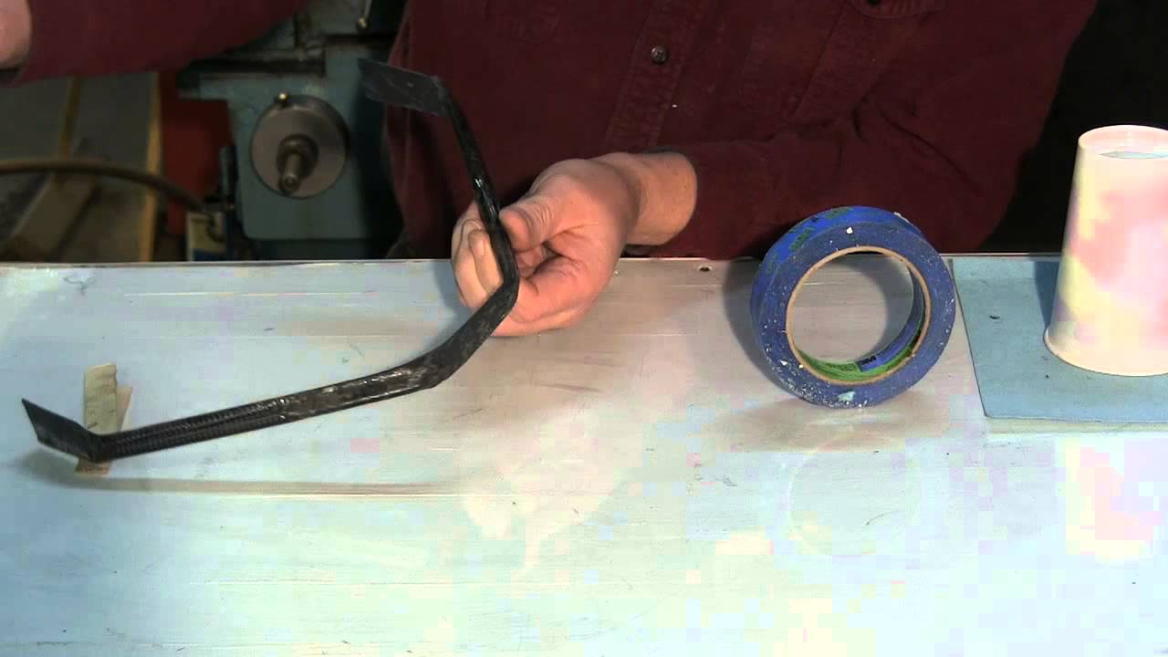 How to build a scale carbon fiber landing gear for an RC plane pt. 3 of 6