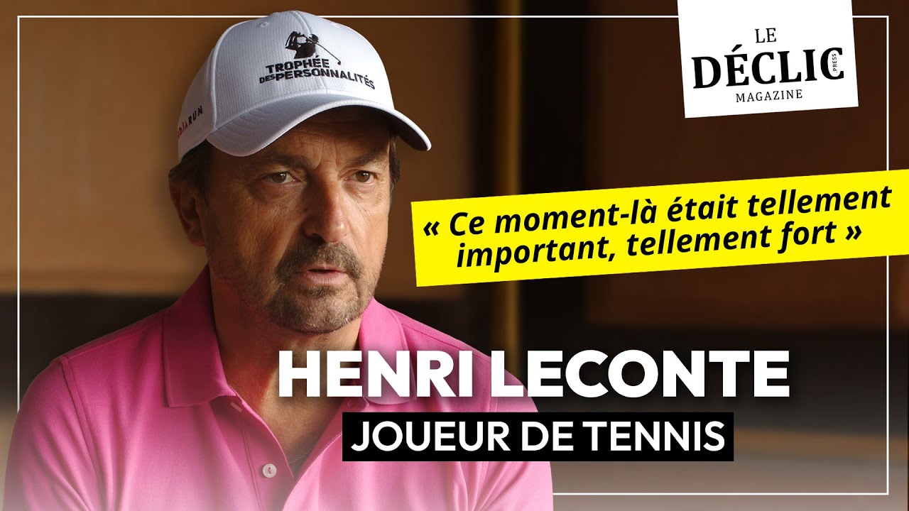 Henri Leconte, l&eacute;gende du tennis fran&ccedil;ais | Le D&eacute;clic Magazine | Interview