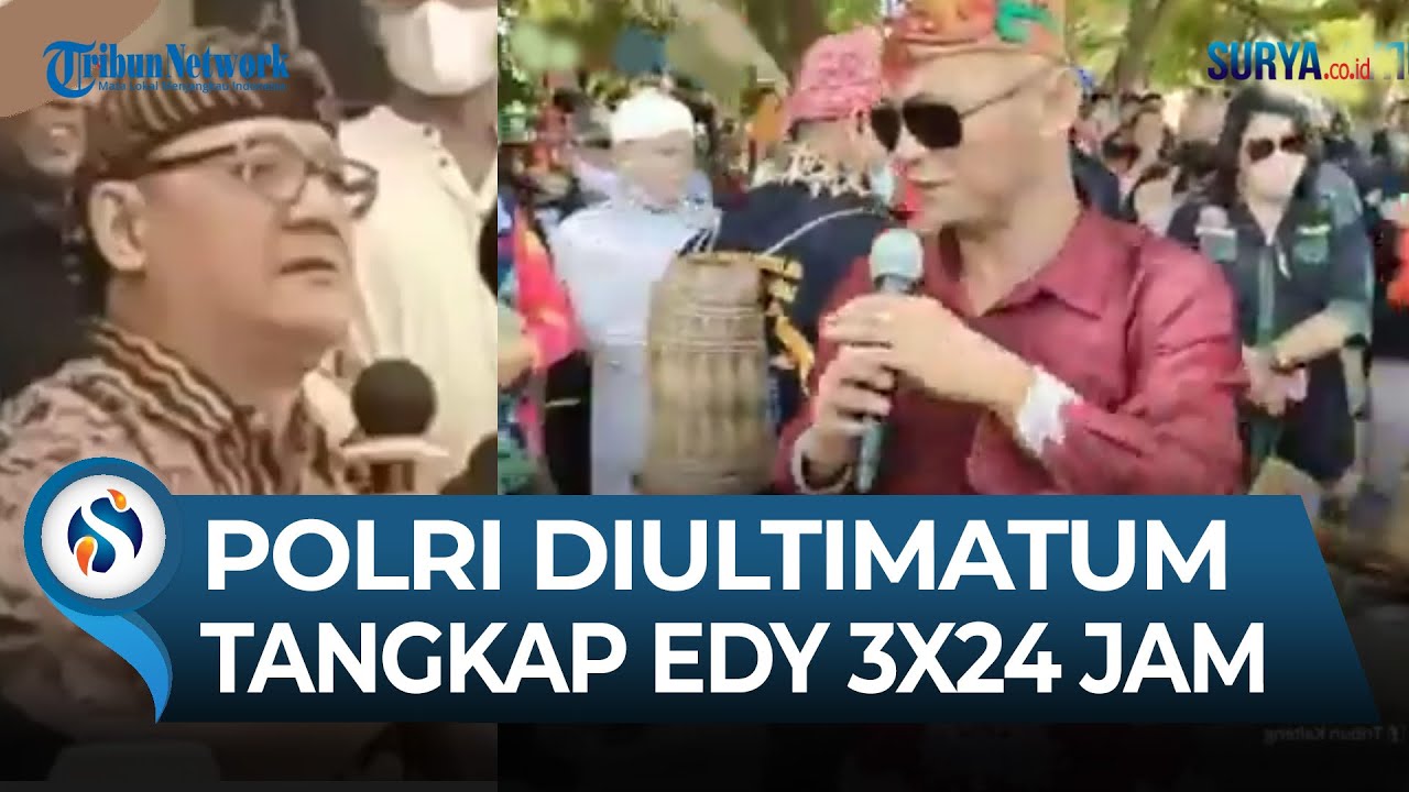 Majelis Adat Dayak Ultimatum Polri Segera Tangkap Edy Mulyadi dalam 3x24 Jam,